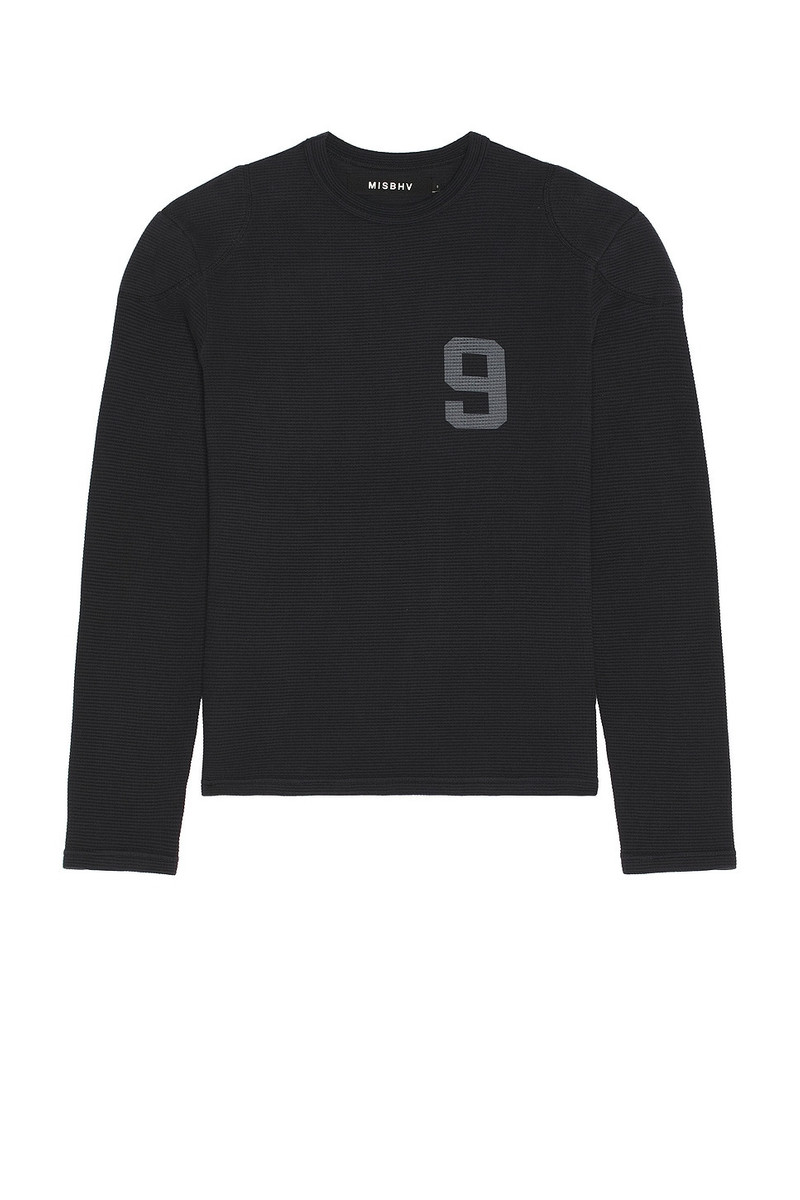 MISBHV 9 Padded Waffle Long Sleeve Tee outlook