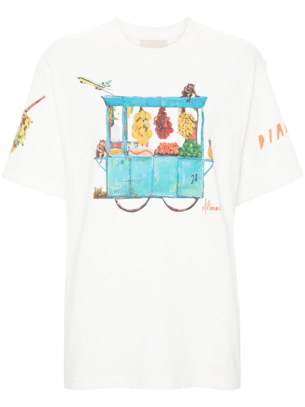 x Adam Lester Fruit Cart T-shirt - 1