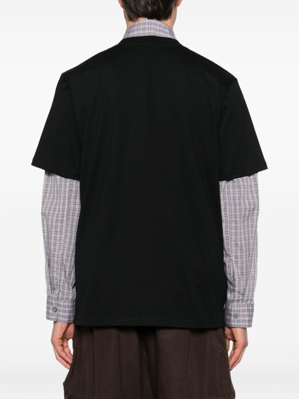 logo-print cotton T-shirt - 4