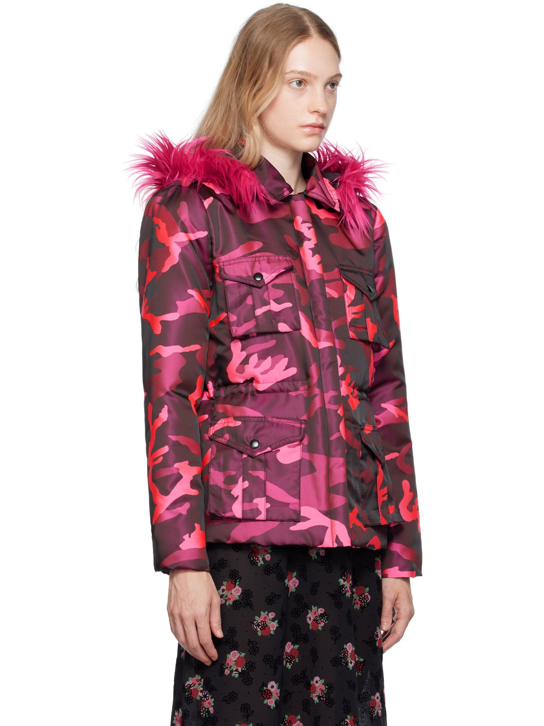 Pink Camouflage Jacket - 2