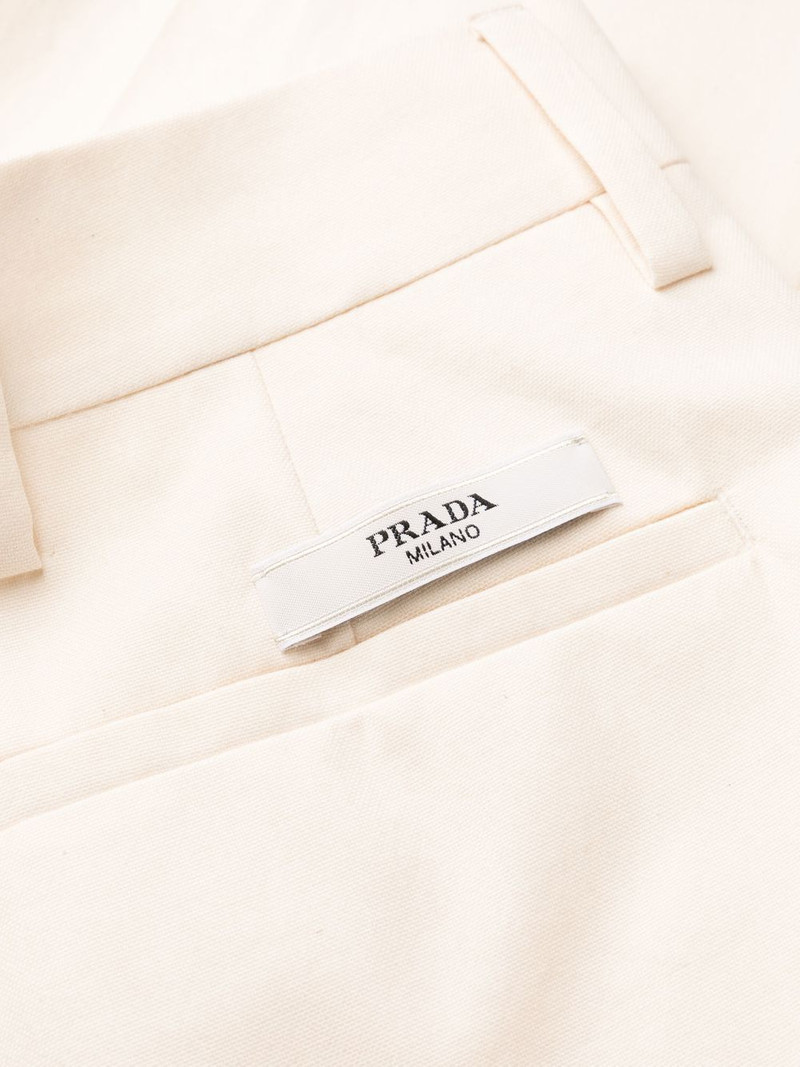 pressed-crease tailored trousers 6
