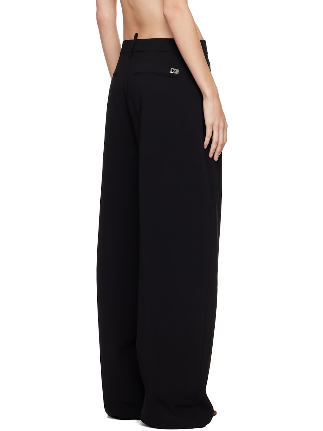 Black Amelia Trousers - 3