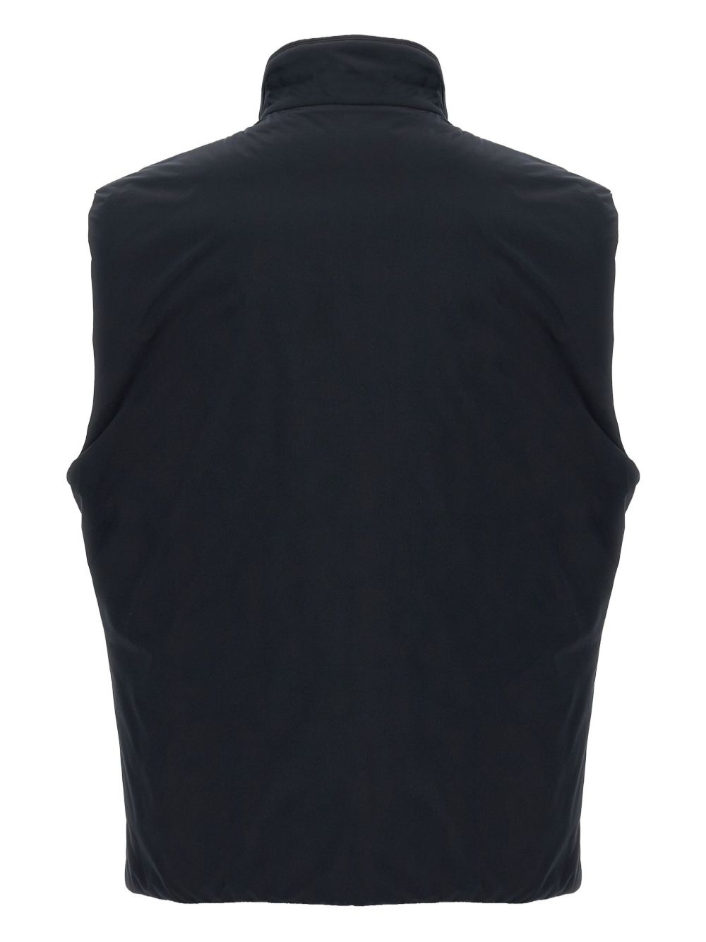 padded high-neck waistcoat - 2