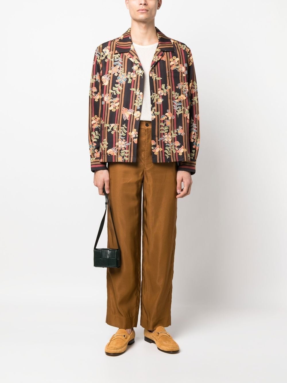 corduroy straight-leg trousers - 2