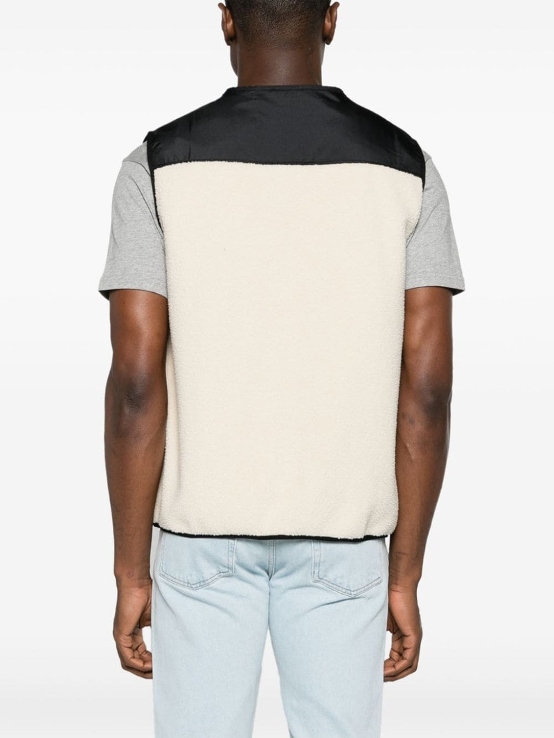 Nate colour-block fleece gilet 5