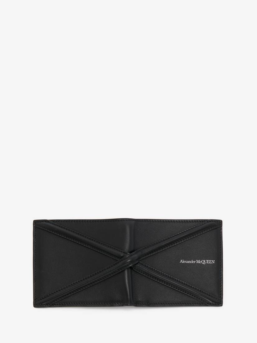 Men's The Harness Billfold Wallet in Black - 4