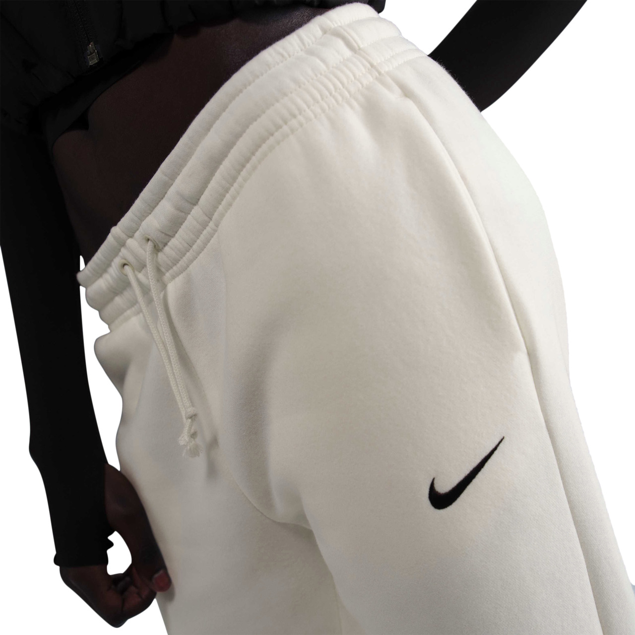 Nike Womens Nike NSW Phoenix Fleece Mid Rise OH Pant - 1