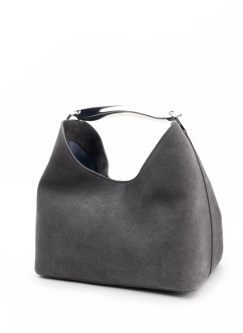 Elleme Boomerang Suede Grey - Silver outlook