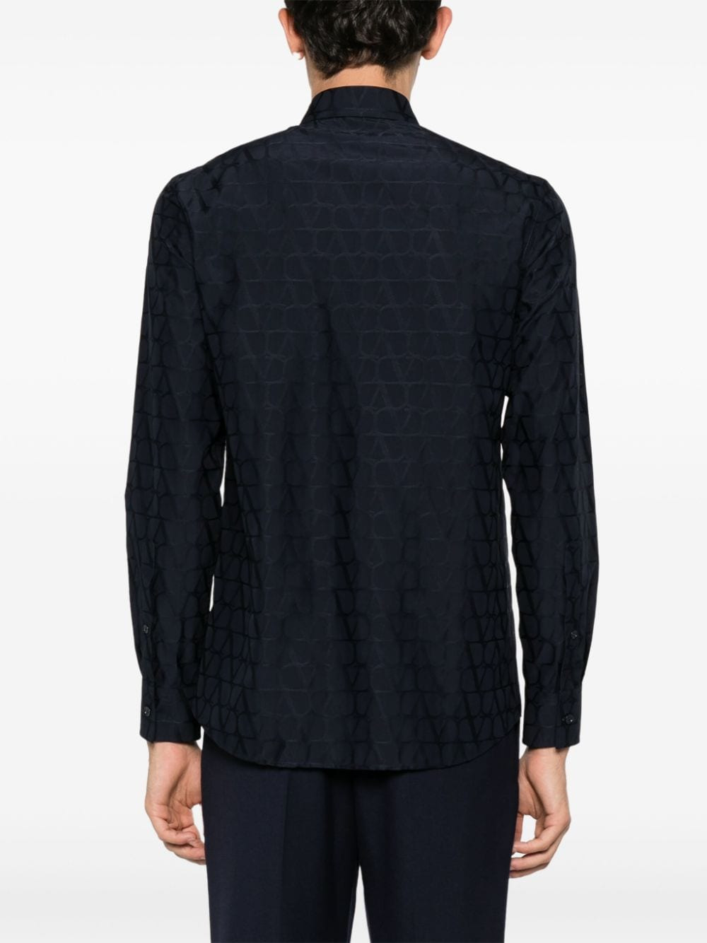 Valentino Men Shirt With Logo - 4