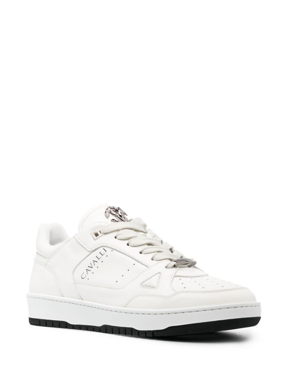 lace-up low-top sneakers - 2