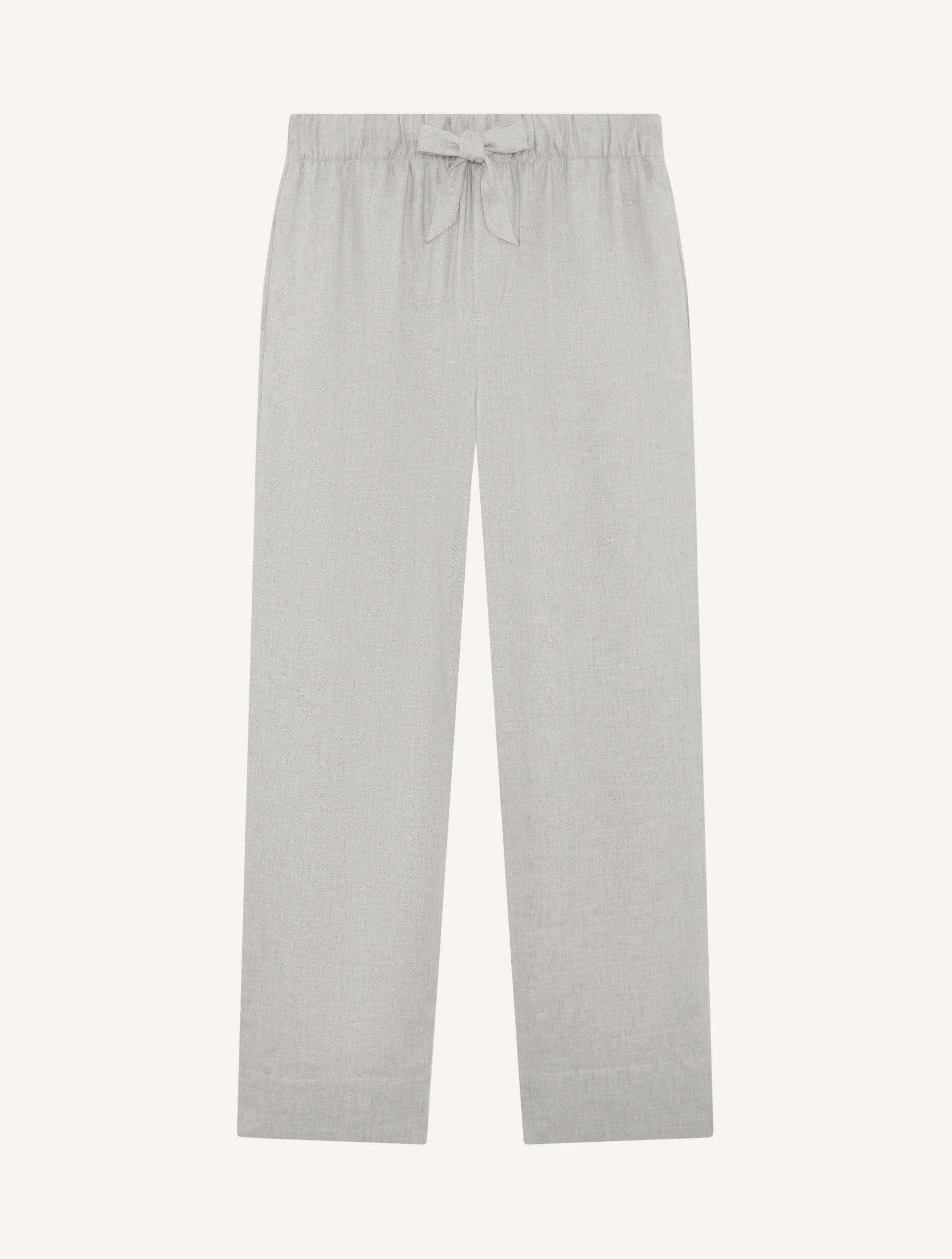 LUAN COTTON-LINEN TROUSERS - 1