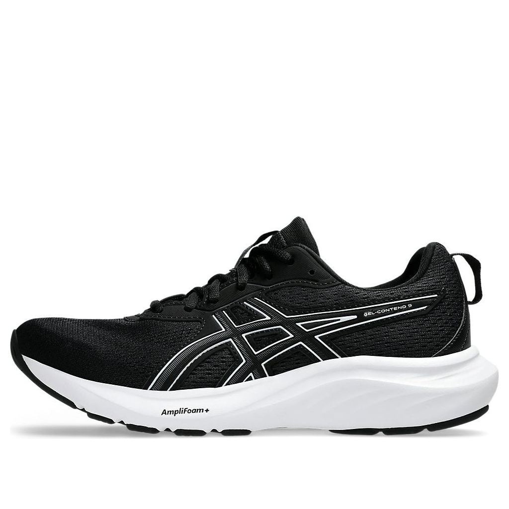 (WMNS) ASICS Gel-Contend 9 Wide 'Black White' 1012B678-002 - 1