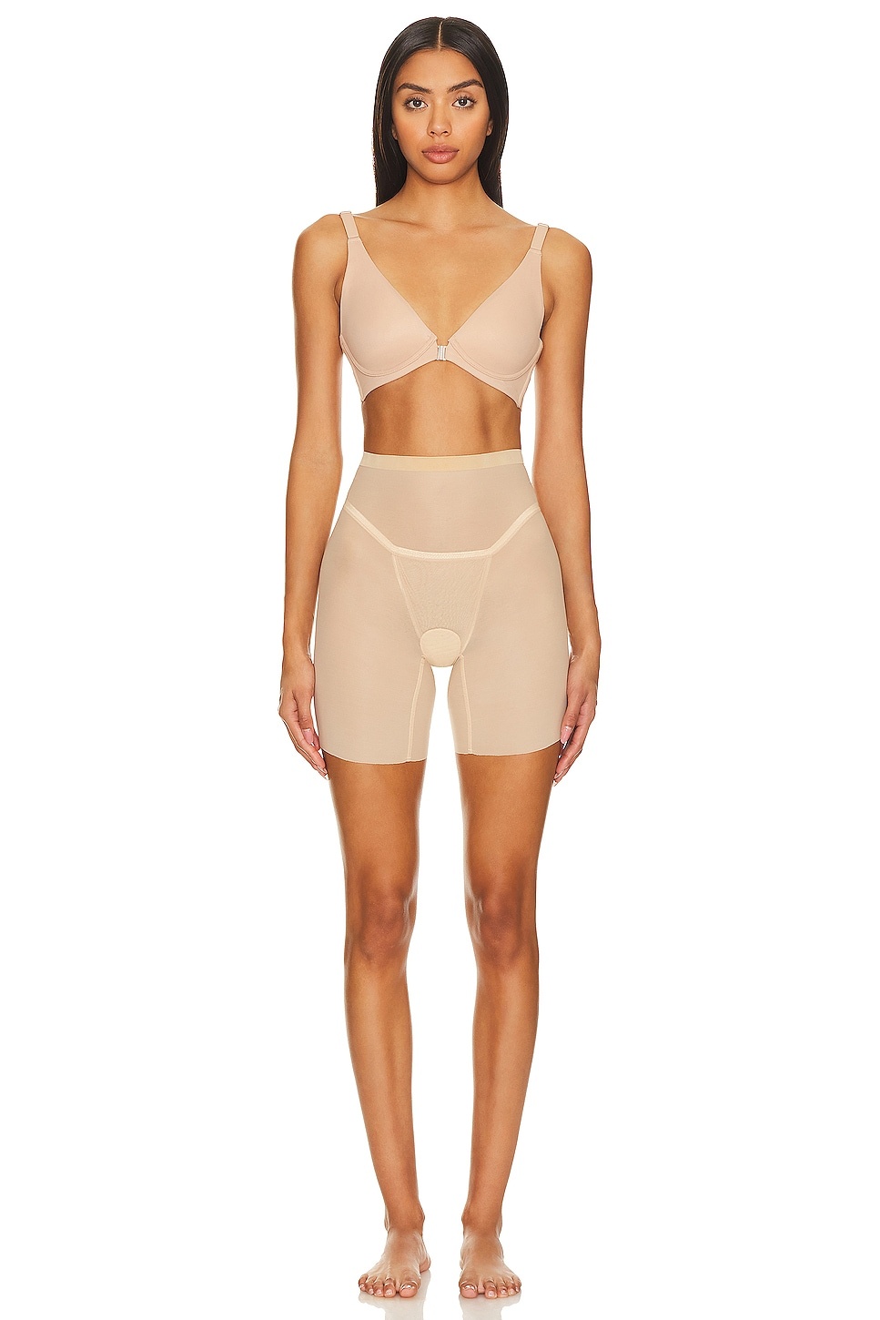 Tulle Control Shapewear Shorts - 4