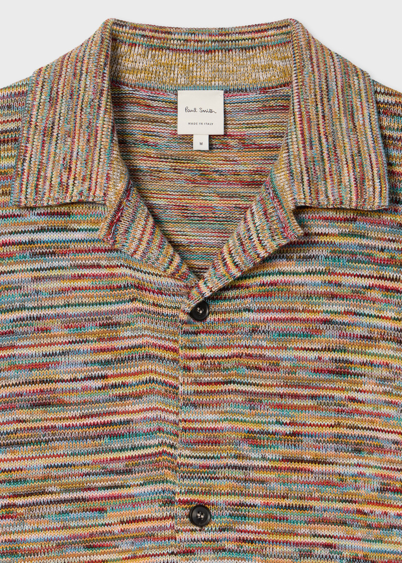 Paul Smith 'Signature Stripe' Knitted Cotton Shirt outlook