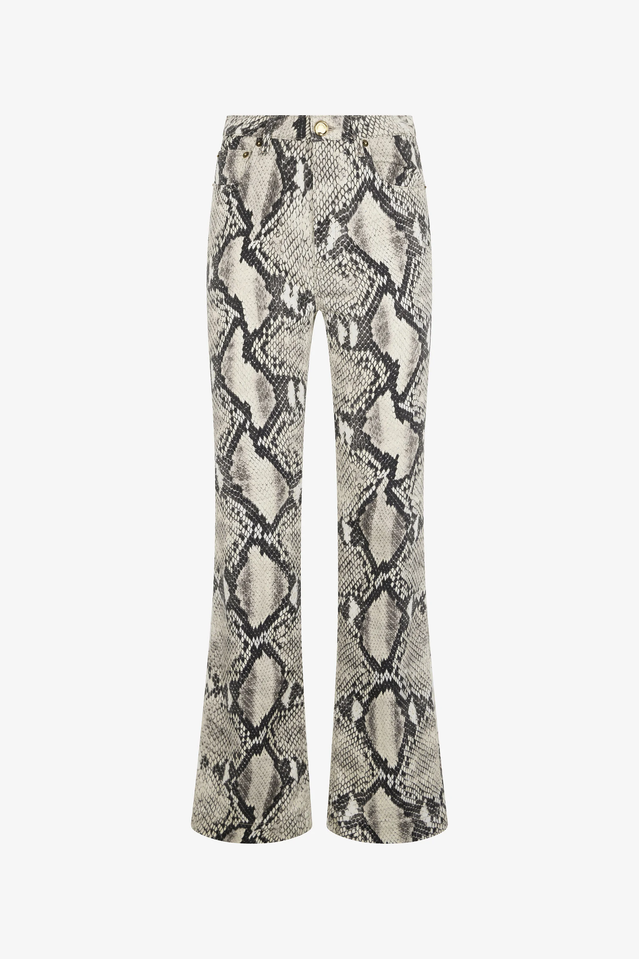 Rock Jeans With Python Print - 1