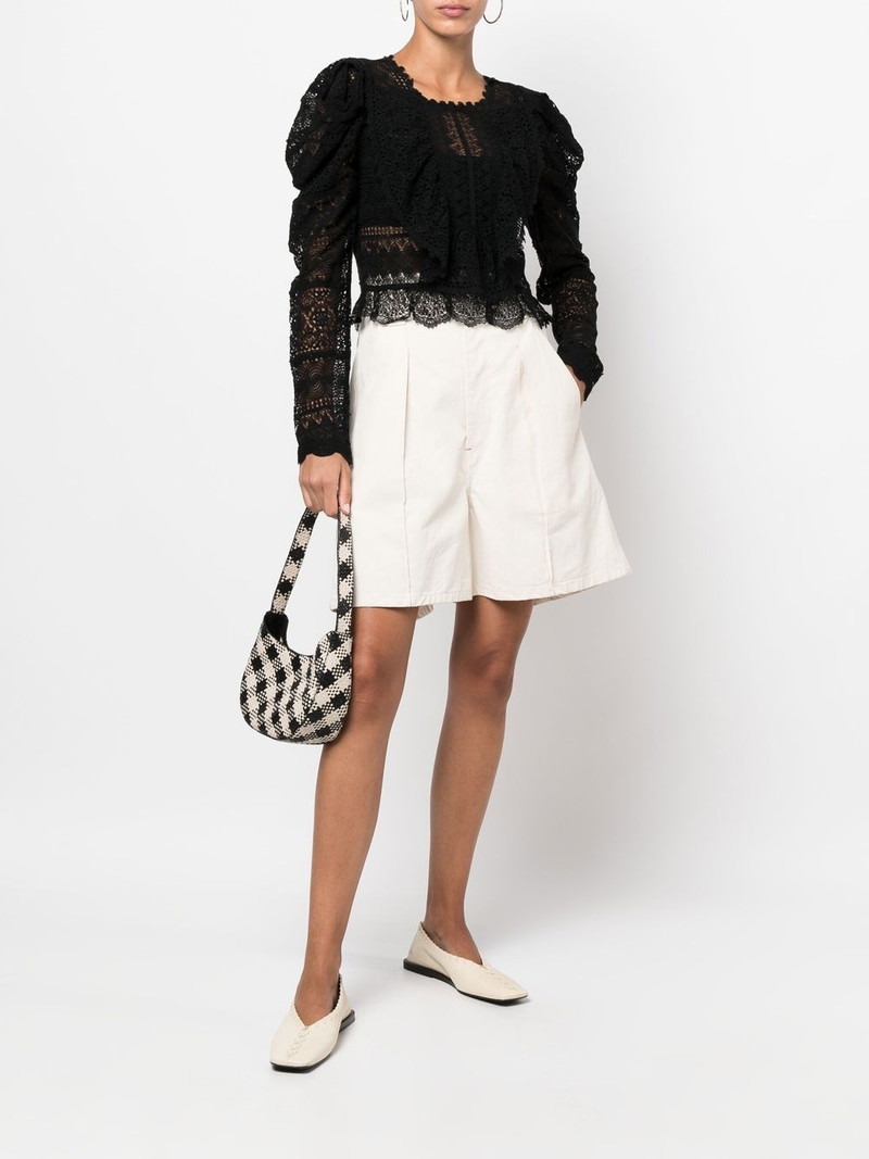ULLA JOHNSON Eloise lace blouse outlook