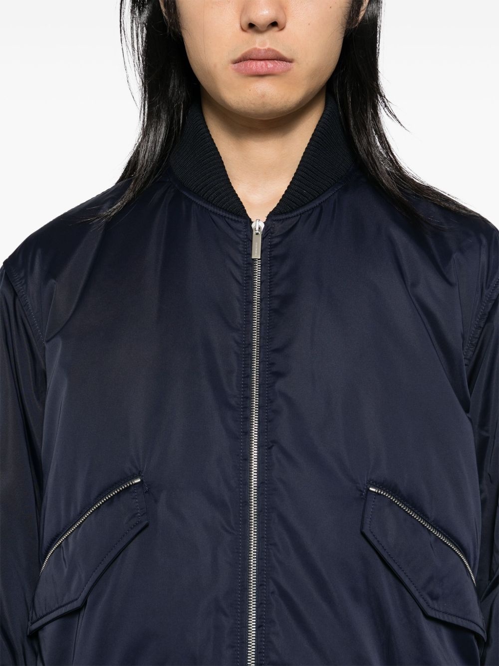 zip-up bomber jacket - 5