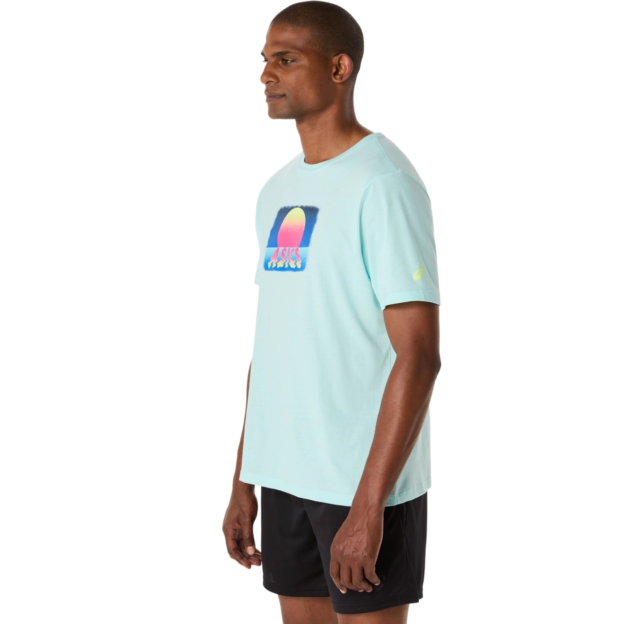 ASICS RETRO SUNSET SHORT SLEEVE TEE - 3