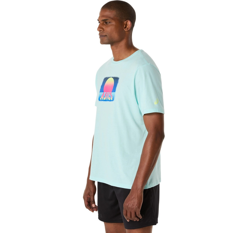 ASICS RETRO SUNSET SHORT SLEEVE TEE 3