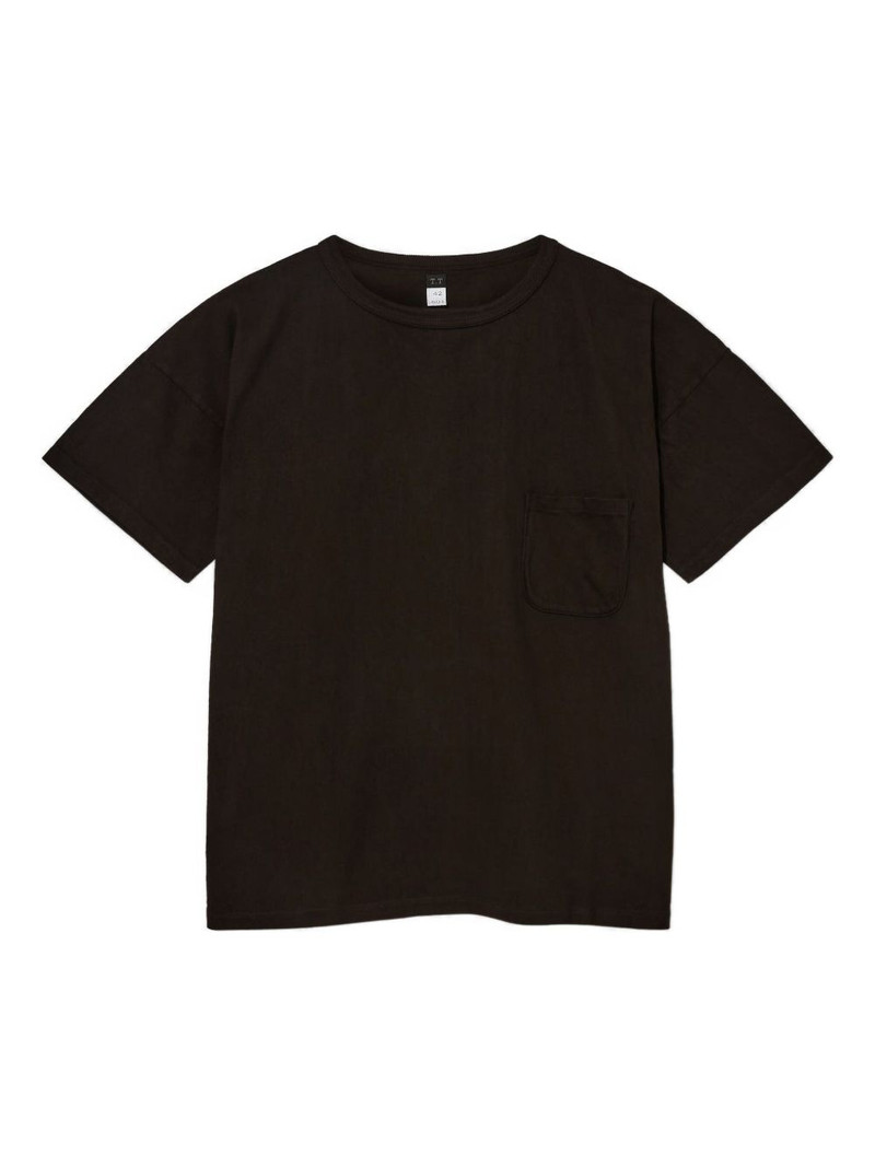 pocket cotton T-shirt 1