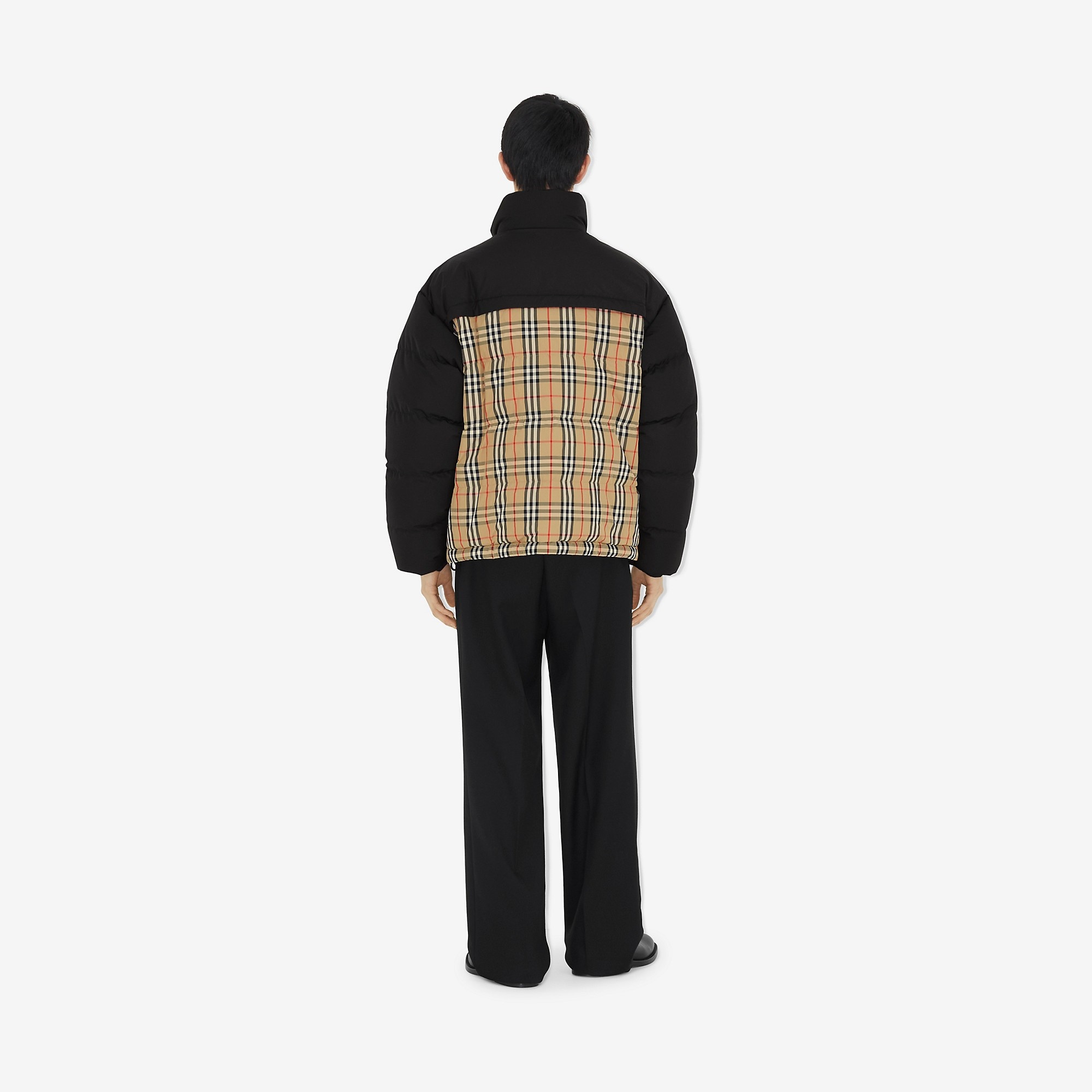 Reversible Check Puffer Jacket - 4