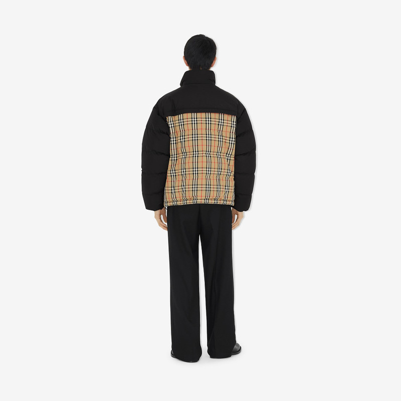 Reversible Check Puffer Jacket 4