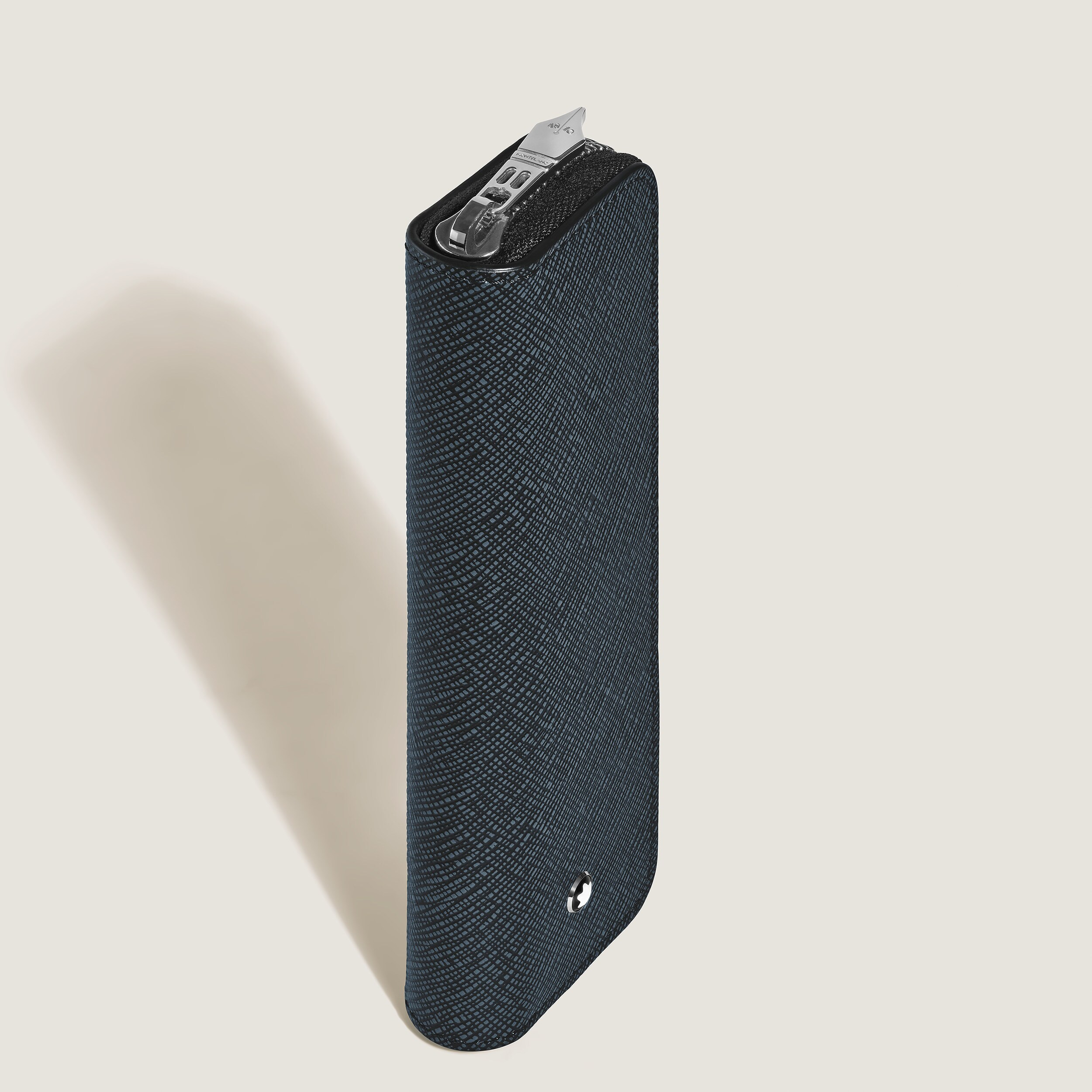 SARTORIAL 1 PEN POUCH WITH ZIP - 4