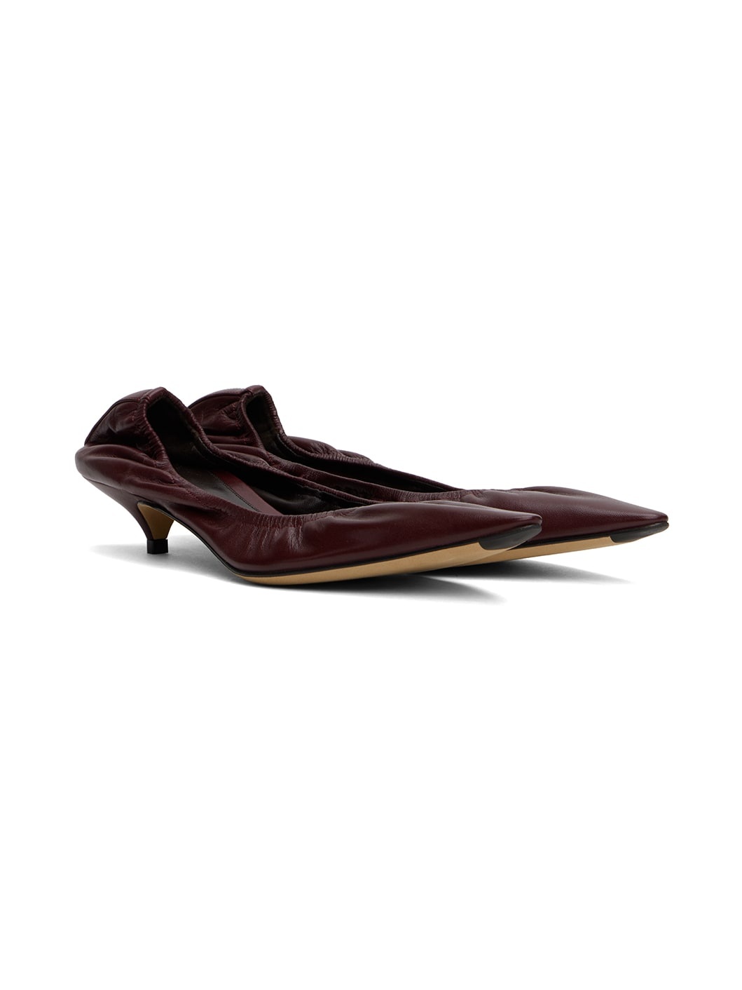 Burgundy Liisa Heels - 4