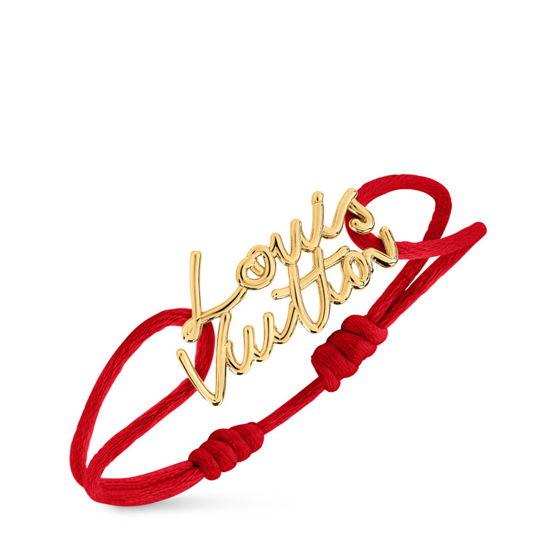 Louis Vuitton LV Script Bracelet outlook