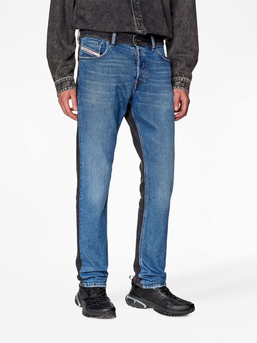 1995 D-Sark mid-rise straight-leg jeans - 4