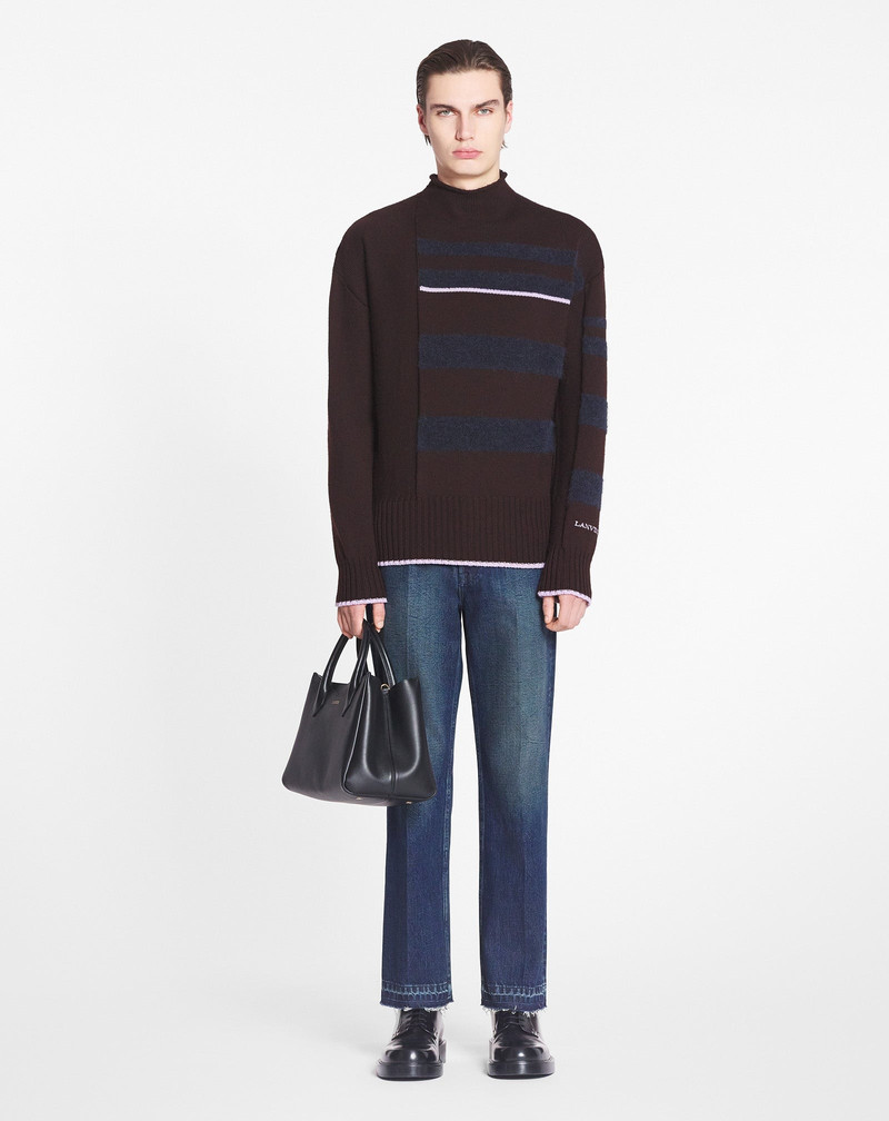 Lanvin STRAIGHT 5-POCKET DENIM PANTS outlook