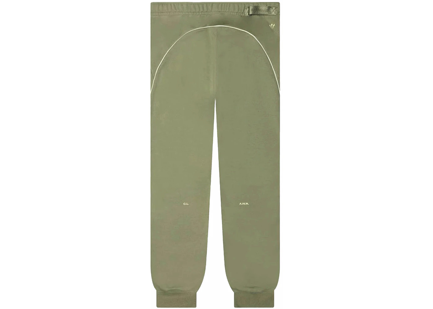 Nike x NOCTA Fleece CS Sweatpant Oil Green/Light Liquid Lime - 2