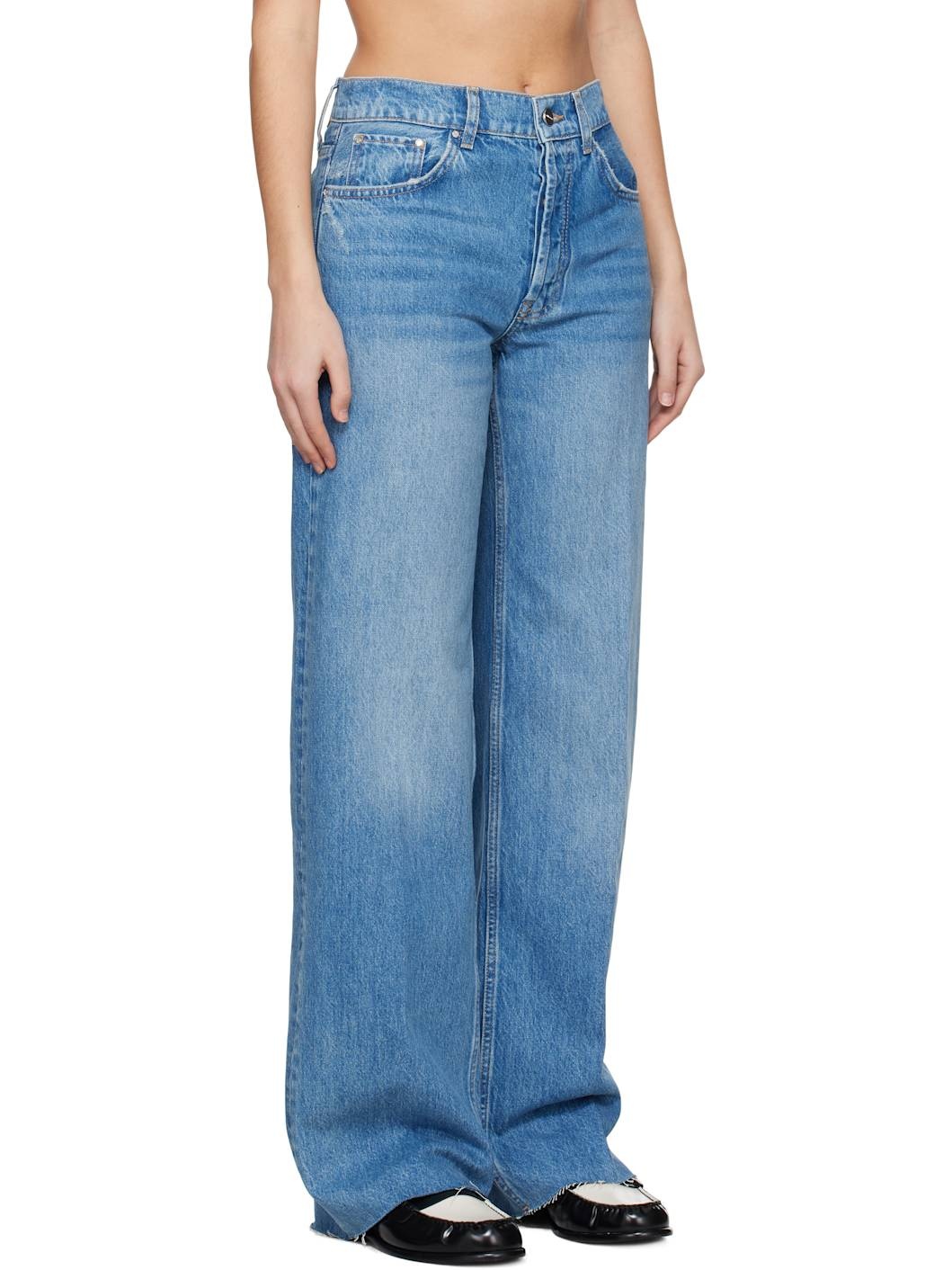 Blue Hugh Jeans - 2