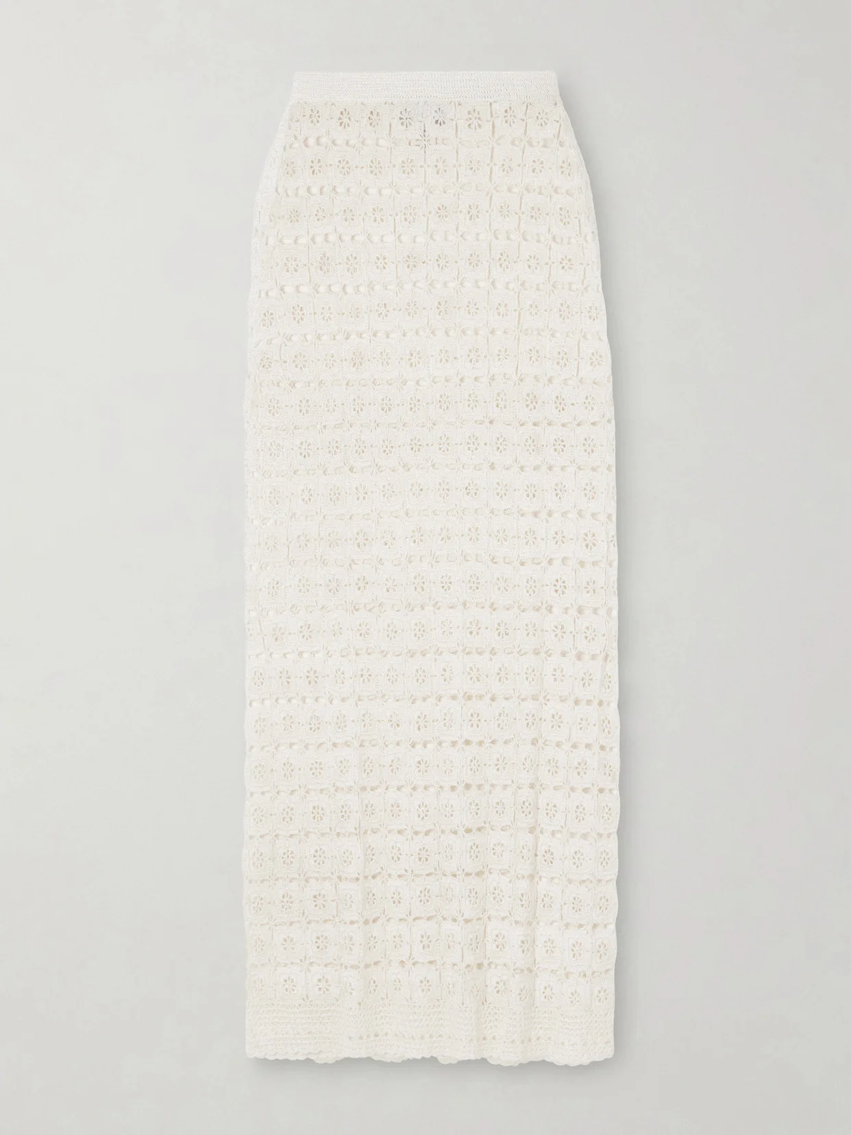 Tea Party Crochet Midi Skirt - 1