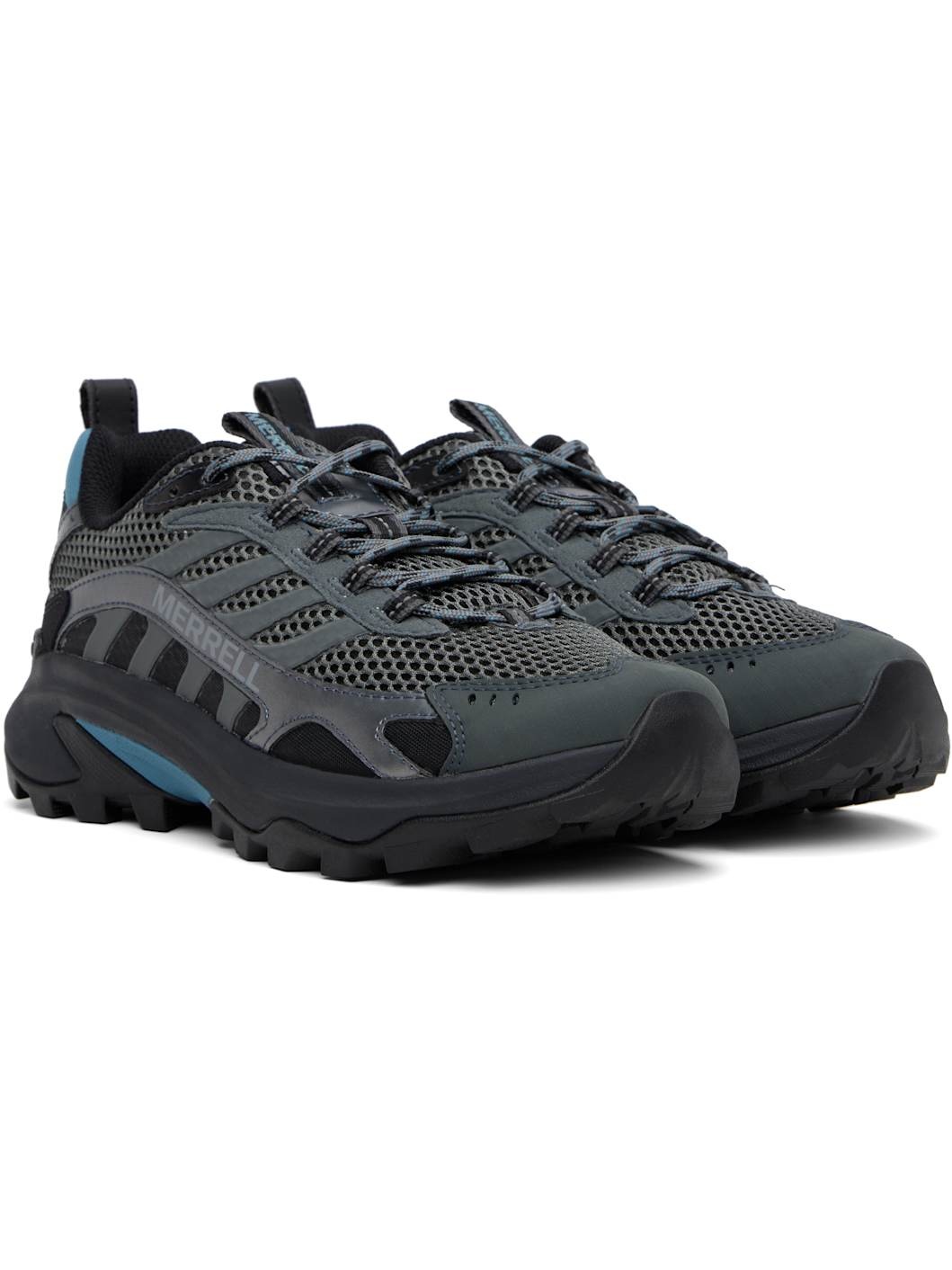 Gray & Black Moab Speed 2 Vent 2K SE Sneakers - 4