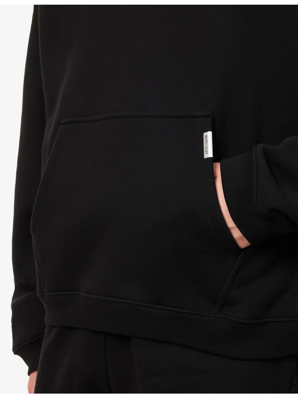 Initial Boxy Logo-Embellished Cotton Hoody - 5