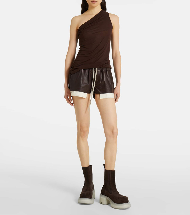 Rick Owens Athena one-shoulder top outlook