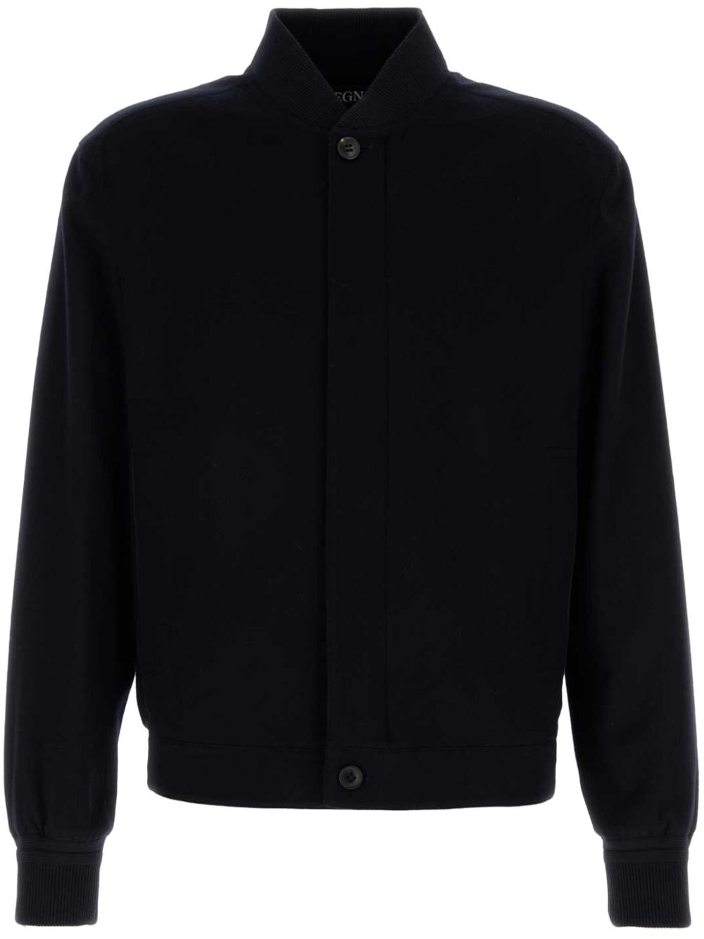 cashmere bomber jacket - 1