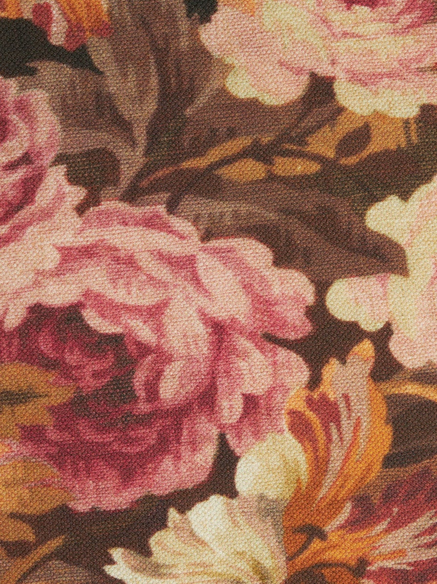 POLO SHIRT WITH FLORAL PRINT - 6