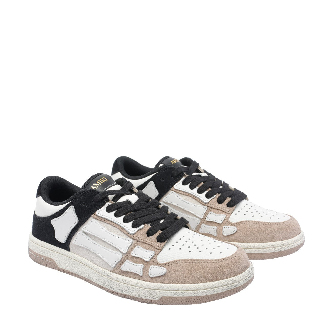 Amiri Men Distressed Skel Sneakers - 2