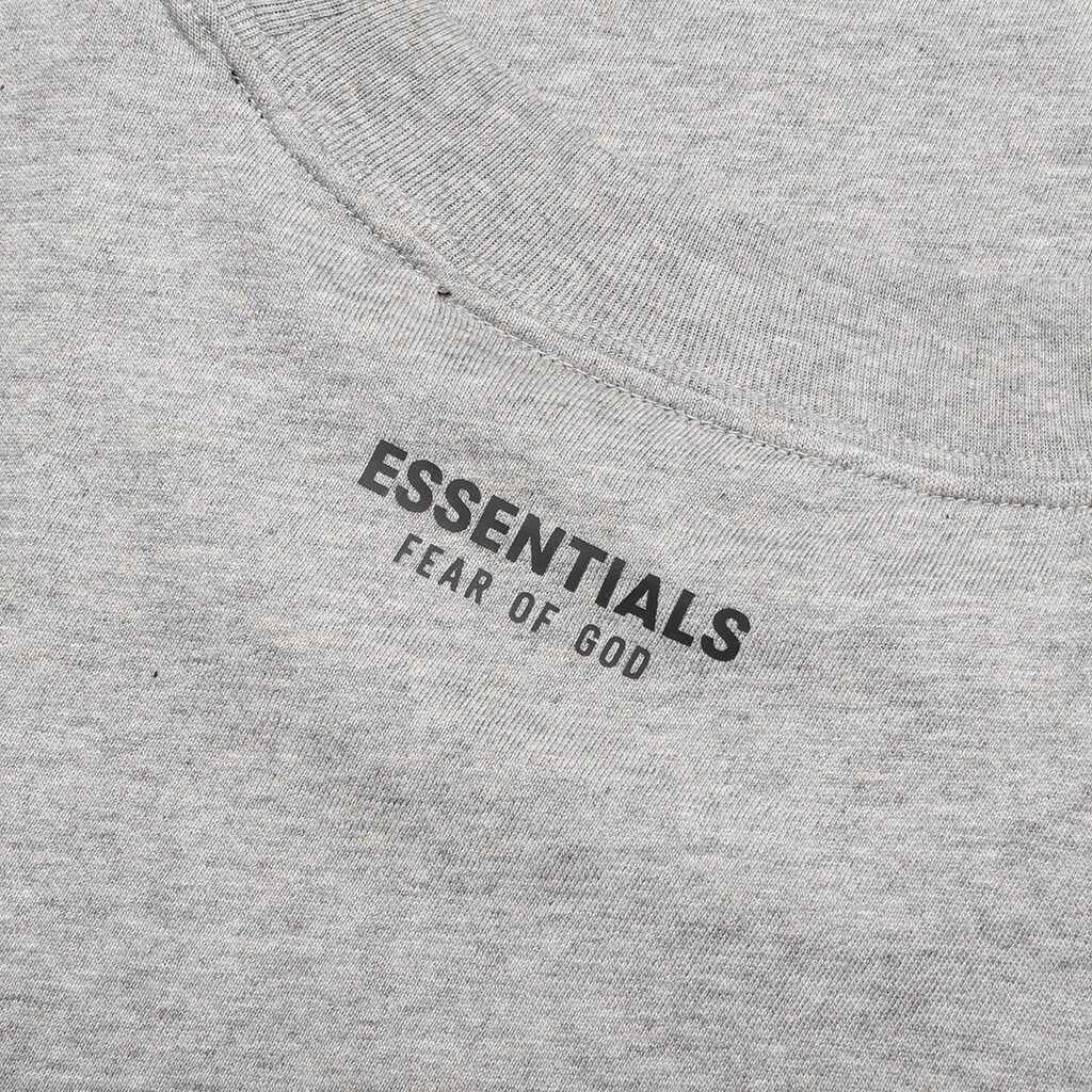 3-PACK ESSENTIAL TEE - DARK HEATHER - 3