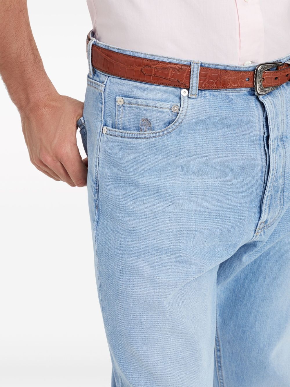 tapered-leg jeans - 5