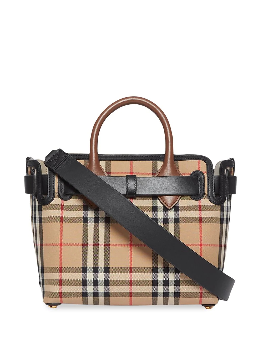 The Mini Vintage Check Triple Stud Belt Bag - 3