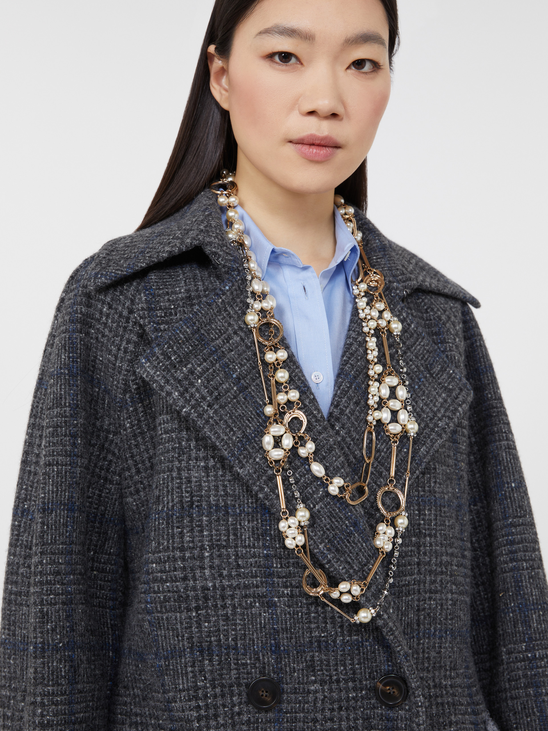 JABOT Multistrand necklace with pearls - 3