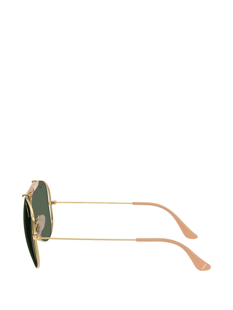 Ray-Ban x Dolce & Gabbana brow-bar pilot sunglasses outlook