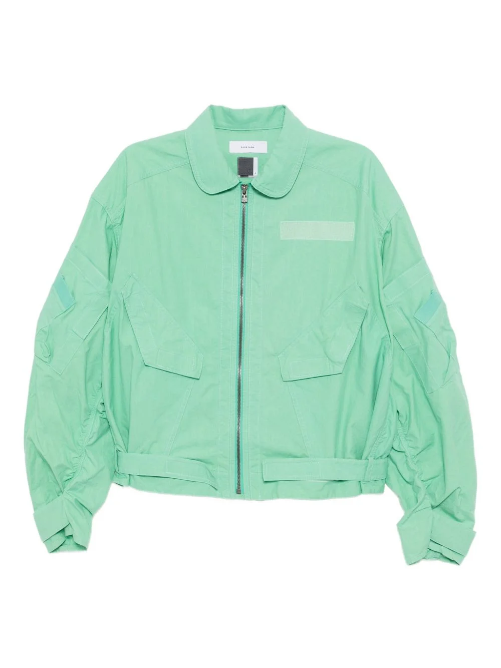 collared pilot jacket - 1