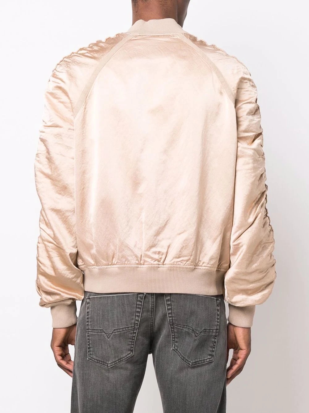 satin bomber jacket - 4