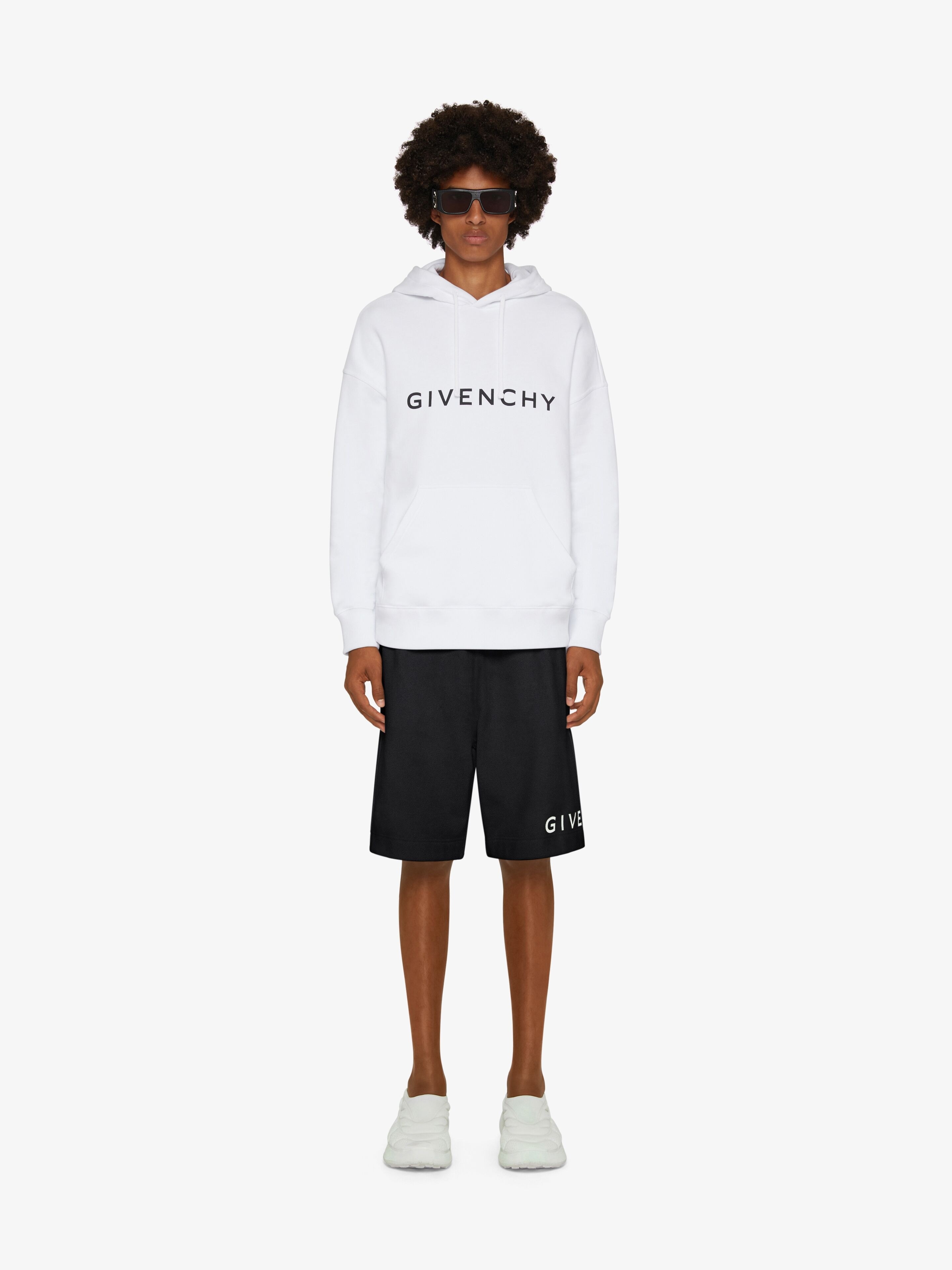 GIVENCHY ARCHETYPE BERMUDA SHORTS IN FLEECE - 2