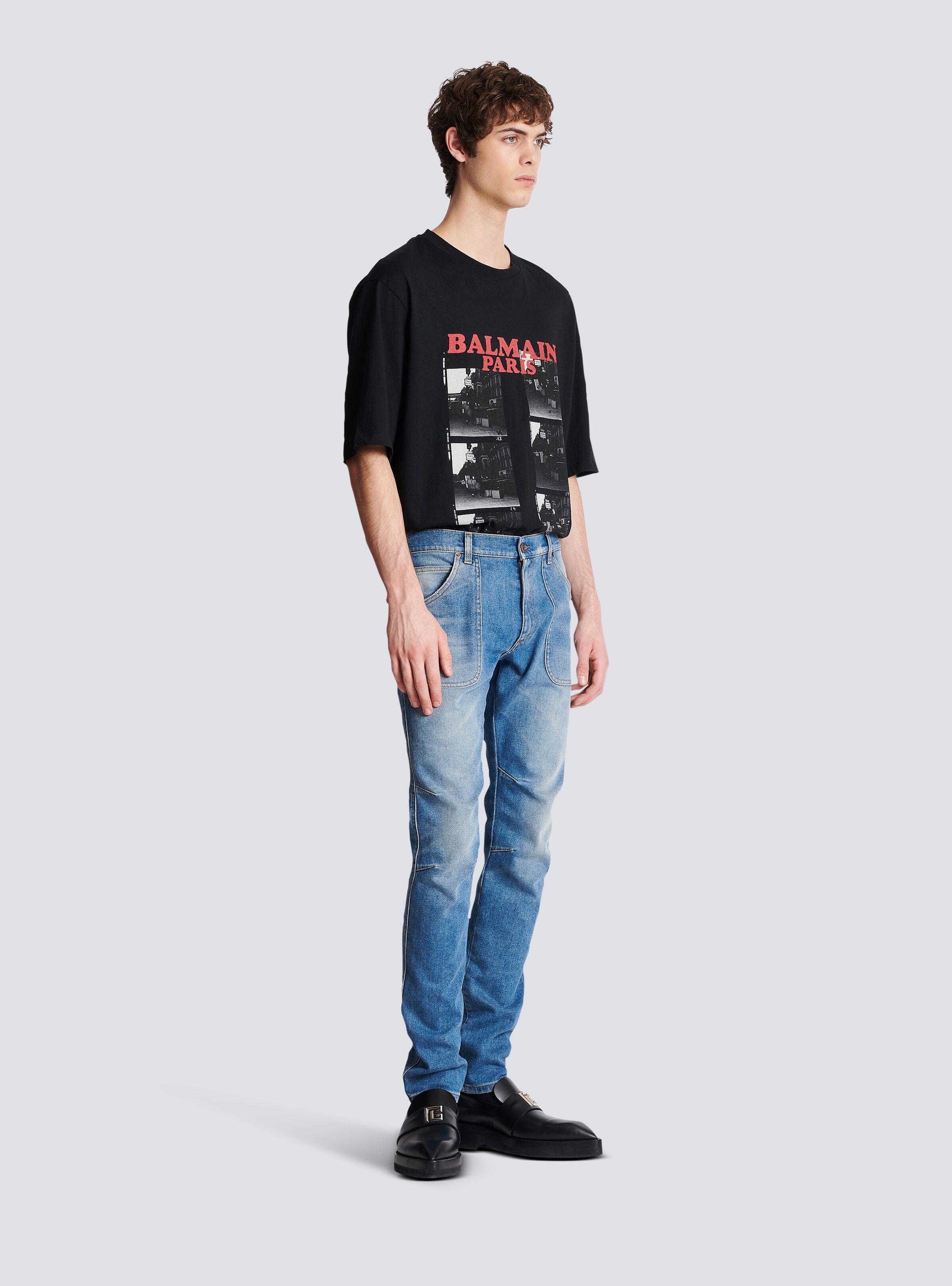 Slim-fit denim jeans - 3