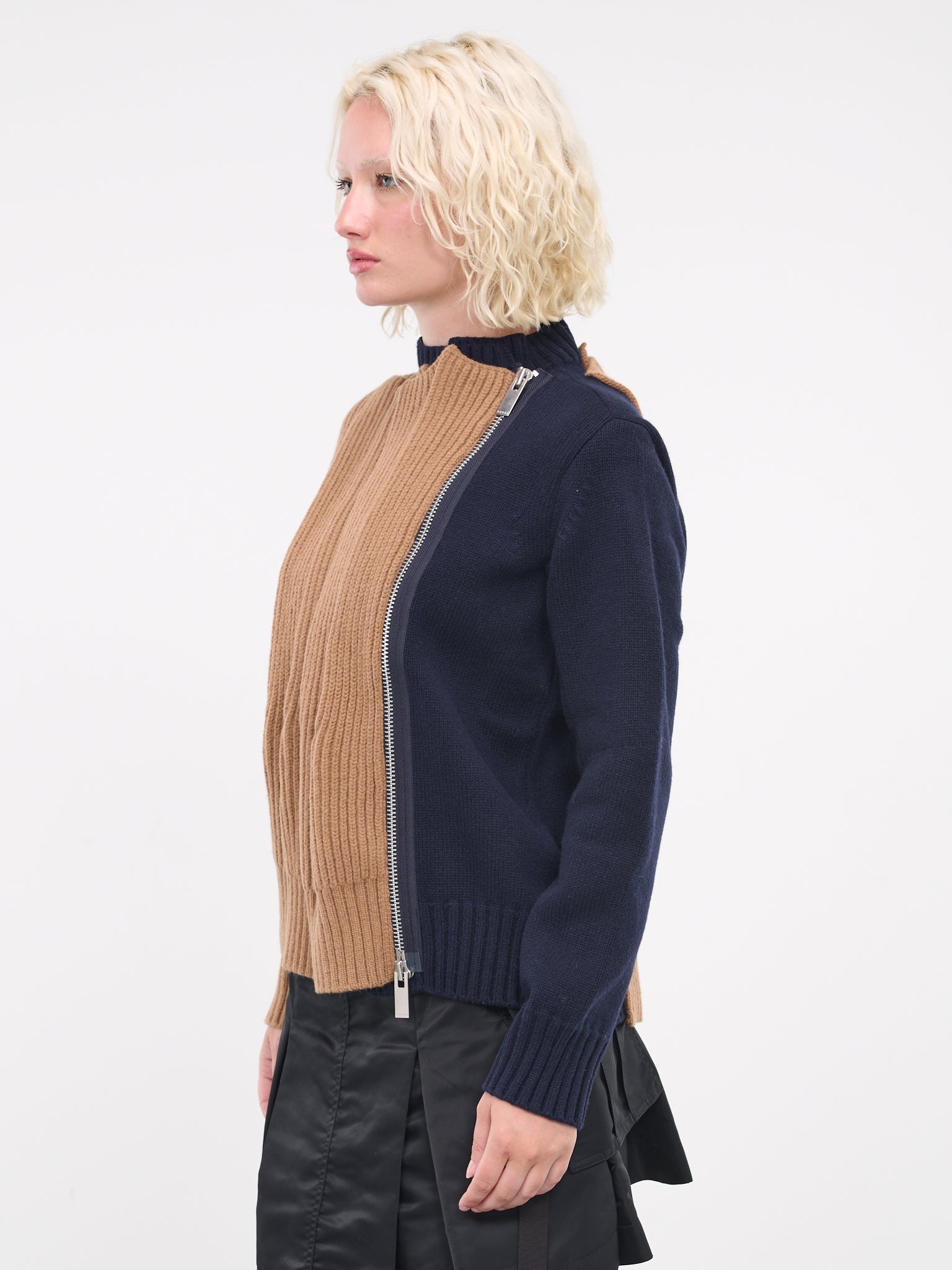 Wool Knit Blouson - 2